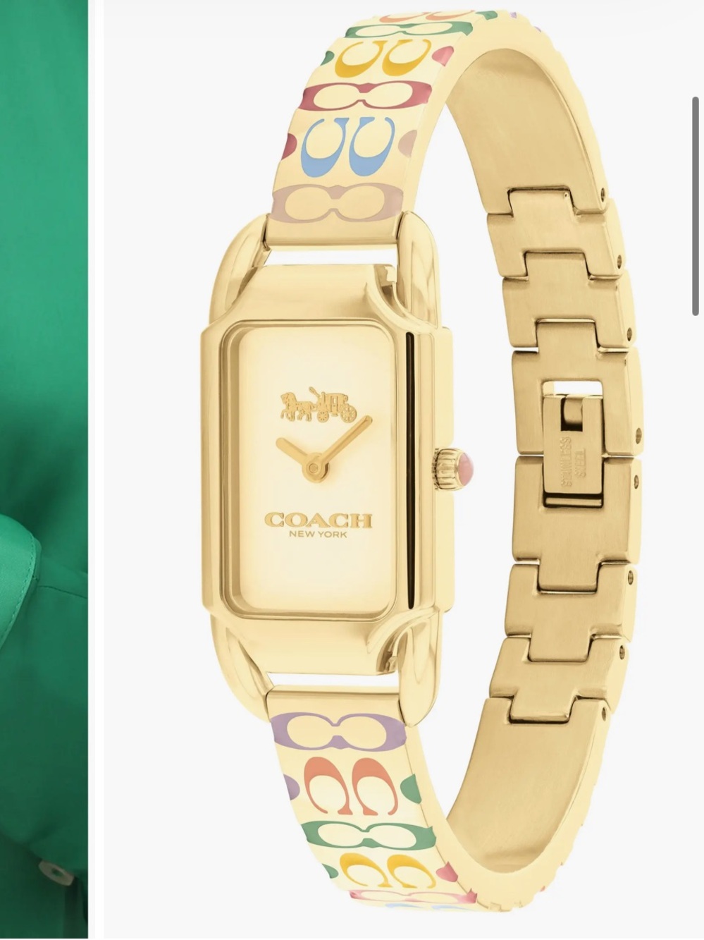 Coach Authentic watch bracelet new with tags gold - Picture 13 of 13